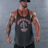 Bodybuilding Stringer Tank-top DarkGray