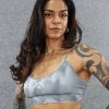 IB Stained Seamless Top Gray