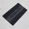 Ironbeasts Black Gym Towel