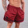 IB Mesh Shorts Burberry Red