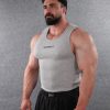 Ironbeasts Ribbed Tank Gray