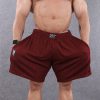 Oversized Shorts Brutality Bordeaux