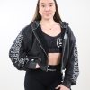 Oversized Cropped Jacket AcidWash