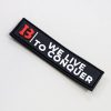 Rubber Patch We Live to Conquer