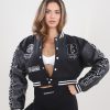 Blusao Crop IBH PRO Blk/White
