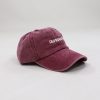 Classic Cap Washed Claret