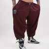 Bull Textured Joggers Burgundy