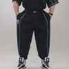 Bull Textured Joggers Black