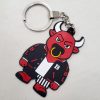 Ironbeasts Mascot Rubber KeyChain
