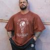 Iron WorldWide Oversized Brown Washed