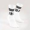 Iron-Beast White Socks