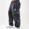 IB Wide Cargo Black-Acidwash