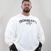 Ironbeasts Logo Long T White