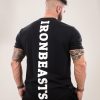 Ironbeasts Fitted-T Black