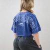 IB Signature Crop Blue Whased