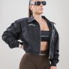 IB Jean Crop Black