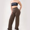 IB Wide Leg Leggings Brown