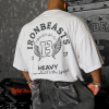 IB Grunge Eagle Oversize White