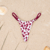 Ironbeasts Bikini Bottom Bordeaux Pattern