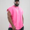 Ironbeasts CutOff Tank Pink