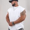 Ironbeasts CutOff Tank White